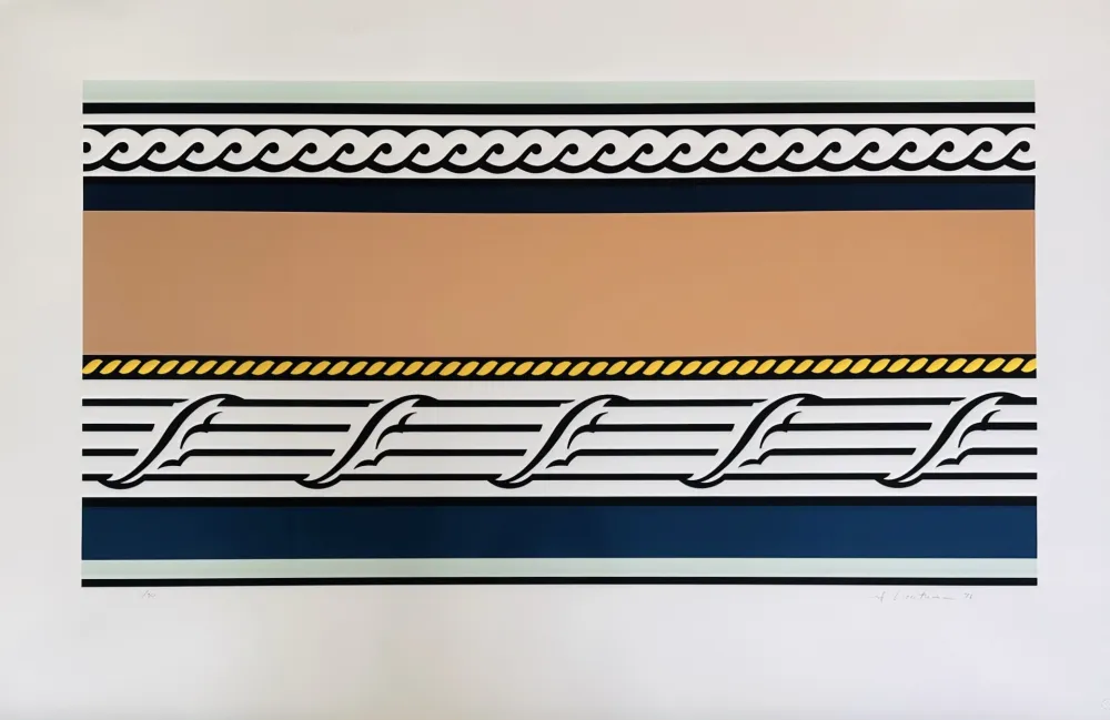 多数の Lichtenstein - Entablature IV (141)