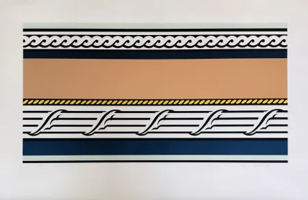 多数の Lichtenstein - Entablature IV (141)