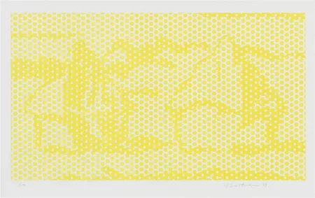 リトグラフ Lichtenstein - Haystack #1