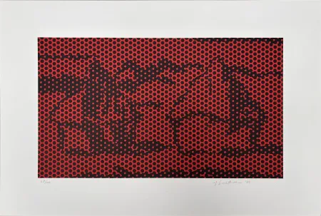 リトグラフ Lichtenstein - Haystack #6