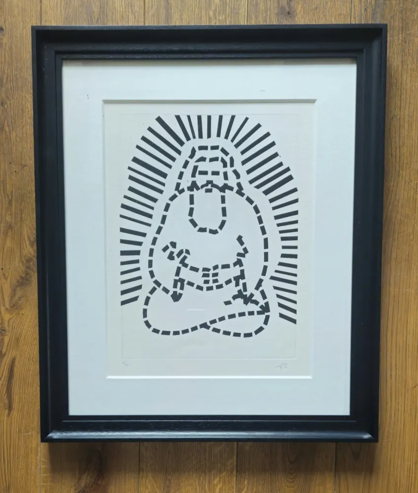 エッチングと　アクチアント Lichtenstein -  Illustration for “Passage du Nord-Oues