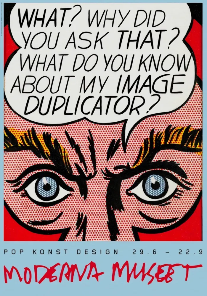 シルクスクリーン Lichtenstein - Image Duplicator