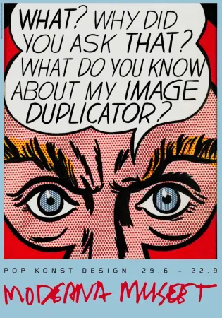 シルクスクリーン Lichtenstein - Image Duplicator