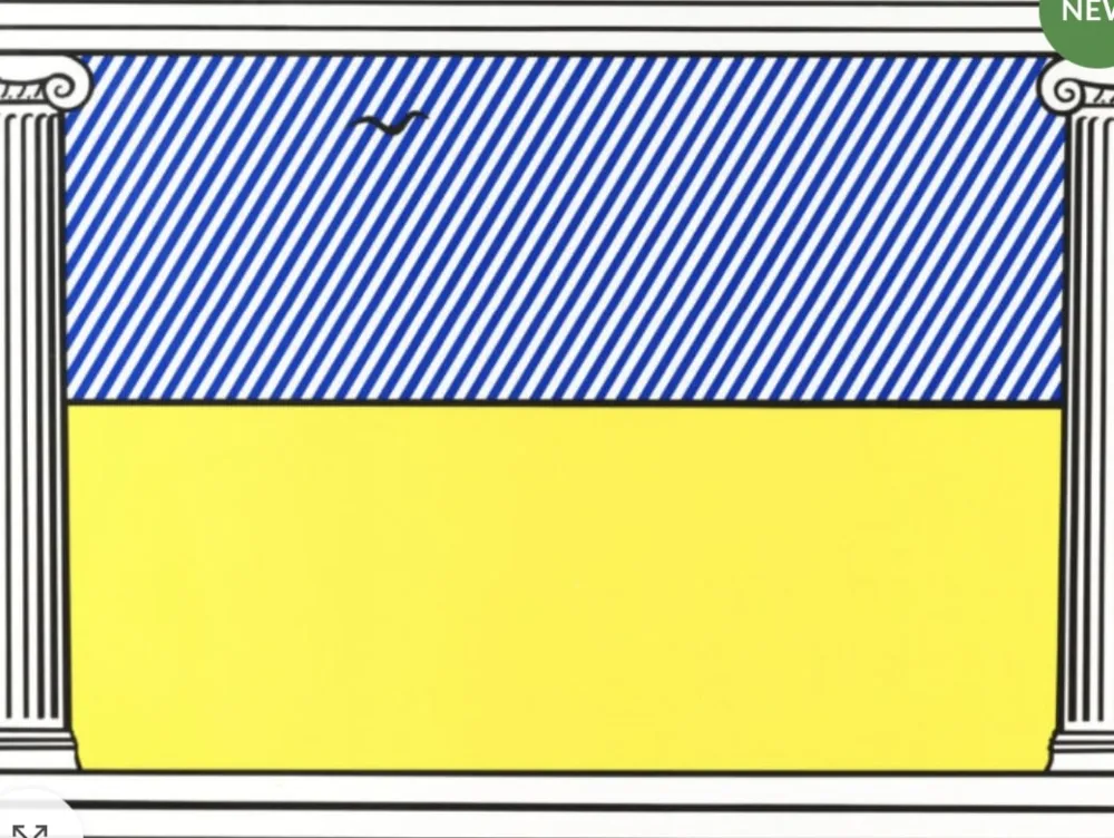 シルクスクリーン Lichtenstein - Liberté, from mémoire de la liberté