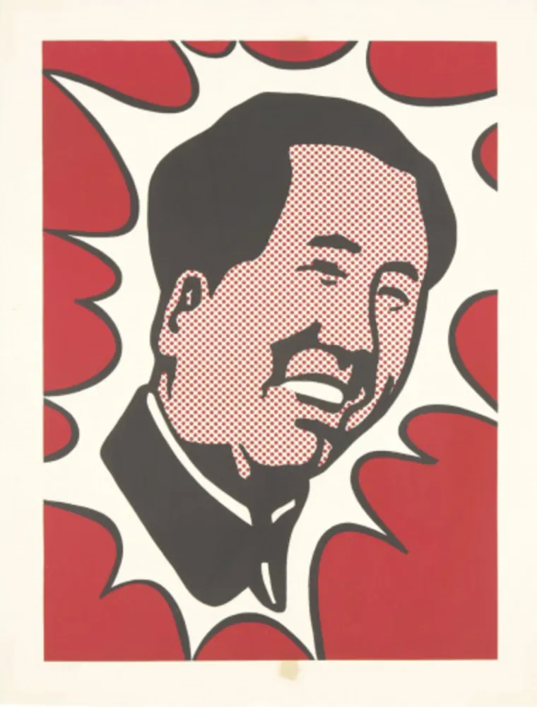 リトグラフ Lichtenstein - Mao