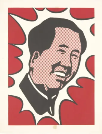 リトグラフ Lichtenstein - Mao