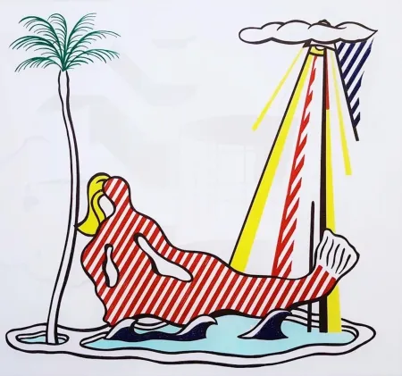 技術的なありません Lichtenstein - Mermaid, for Miami Beach