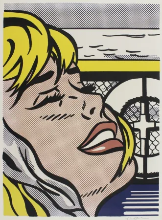 リトグラフ Lichtenstein - Shipboard Girl