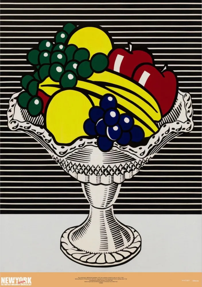 オフセット Lichtenstein - Still Life with Crystal Bowl 