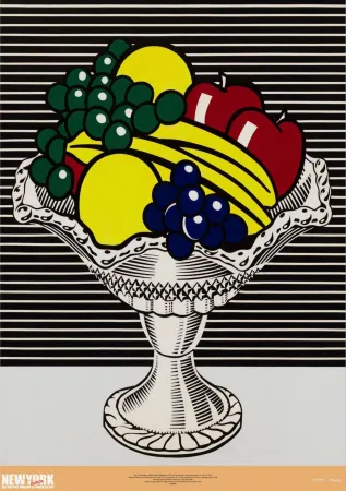オフセット Lichtenstein - Still Life with Crystal Bowl 