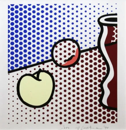 多数の Lichtenstein - Still Life with Red Jar
