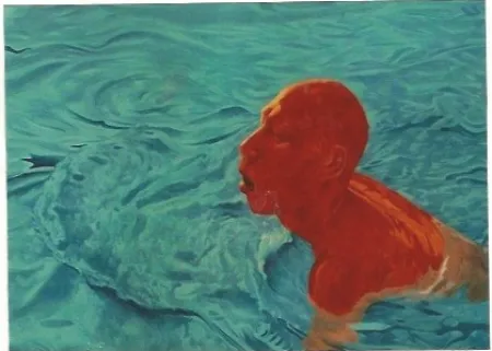 シルクスクリーン Lijun - Untitled no. 2