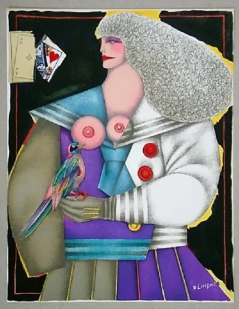 リトグラフ Lindner - Lithographie originale pour XXe Siècle