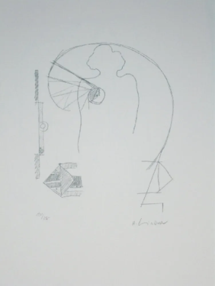 リトグラフ Lindner - Marylin was here 15