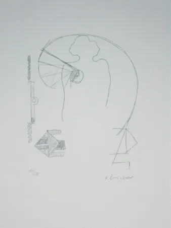 リトグラフ Lindner - Marylin was here 15