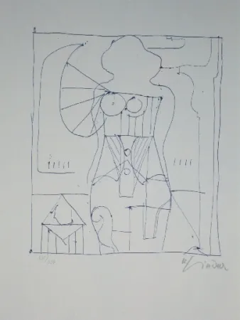 リトグラフ Lindner - Marylin was here 7