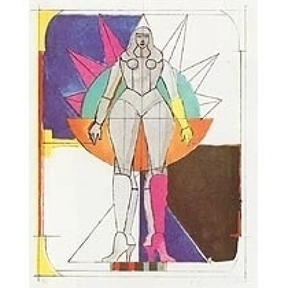 リトグラフ Lindner - Sans titre