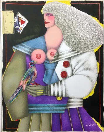 リトグラフ Lindner - XXe SIÈCLE. PANORAMA 74 - LE SURRÉALISME I. 1974