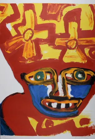 リトグラフ Lindstrom - Composition