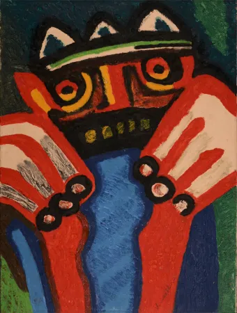 カーボランダム Lindstrom - King Lear, 1980 - Hand-signed