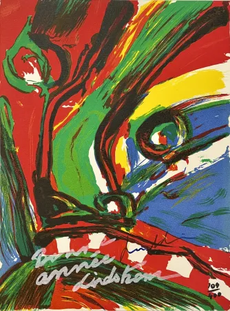 リトグラフ Lindstrom - New Year's Greetings IV