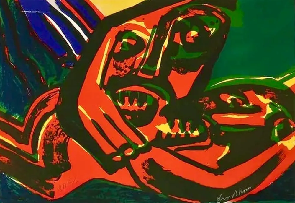 リトグラフ Lindstrom - Rare Artist's Proof — E.A. II/X