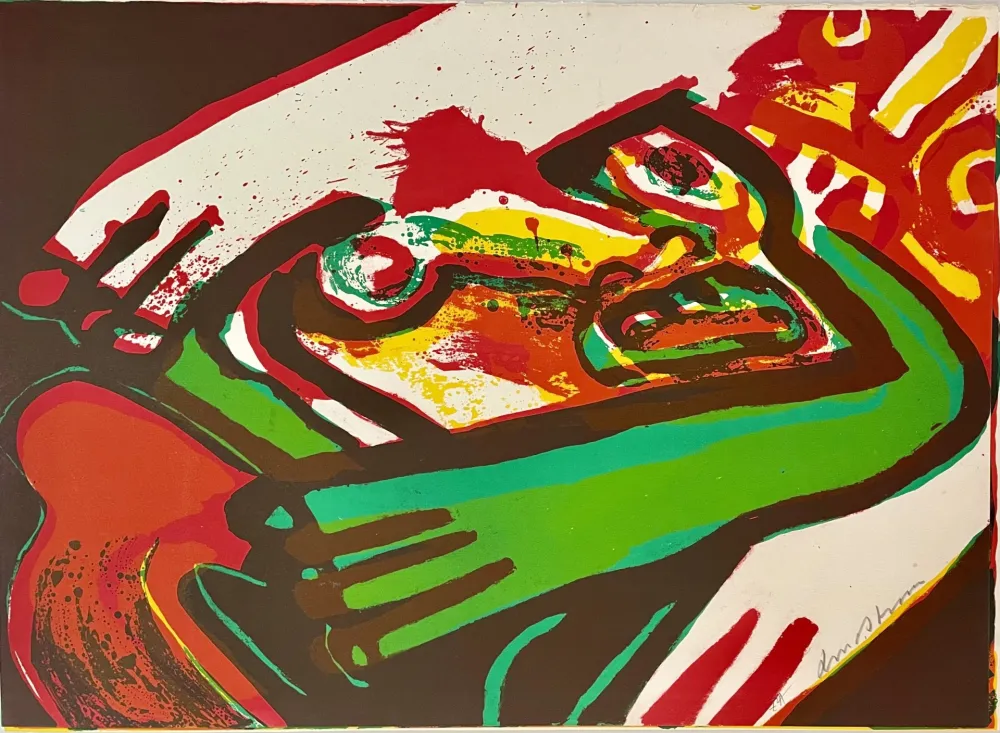 リトグラフ Lindstrom - Sans Titre