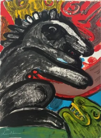 リトグラフ Lindstrom - Sans titre 