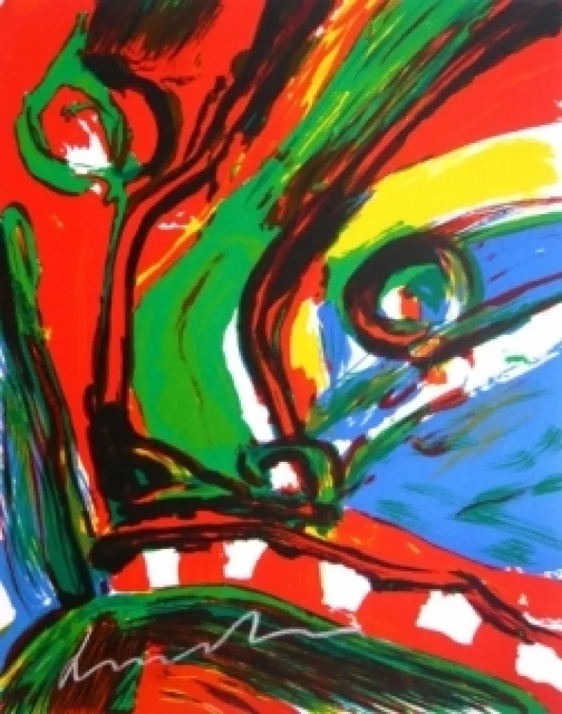 リトグラフ Lindstrom - Sans titre