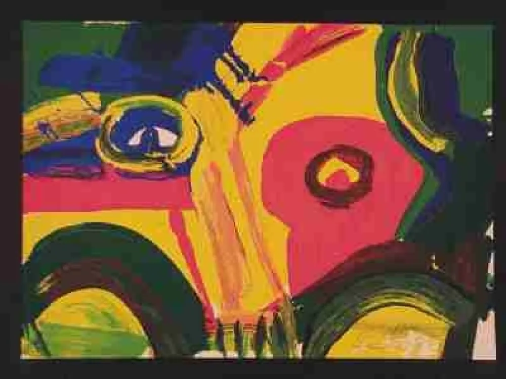 シルクスクリーン Lindstrom - Sans titre