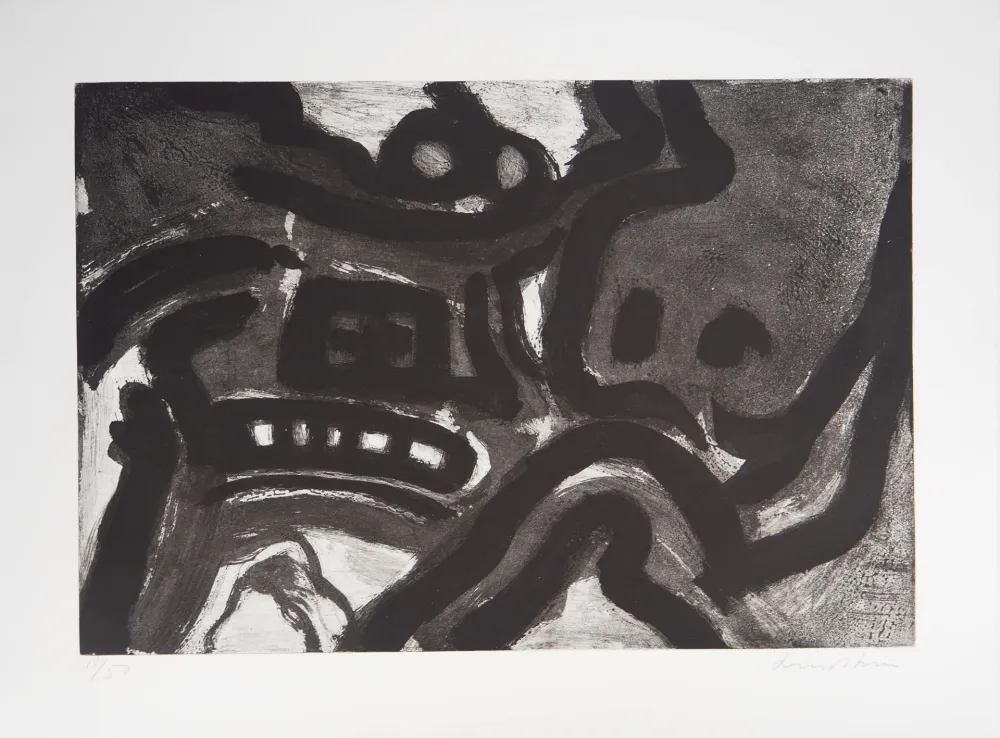 彫版 Lindstrom - Symboles abstraits