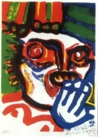 リトグラフ Lindstrom - Tête