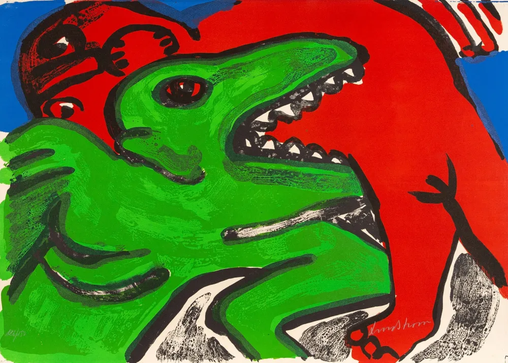 リトグラフ Lindstrom - Untitled  