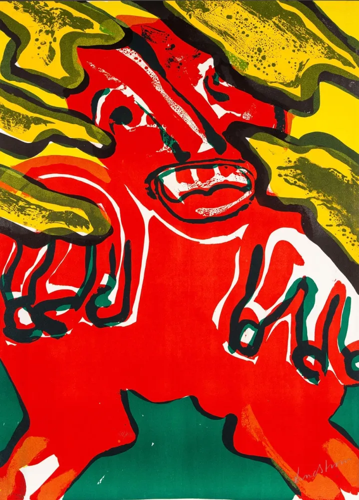 リトグラフ Lindstrom - Untitled