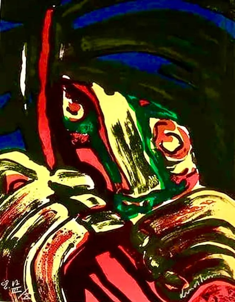 リトグラフ Lindstrom - Untitled - E.A. III/X