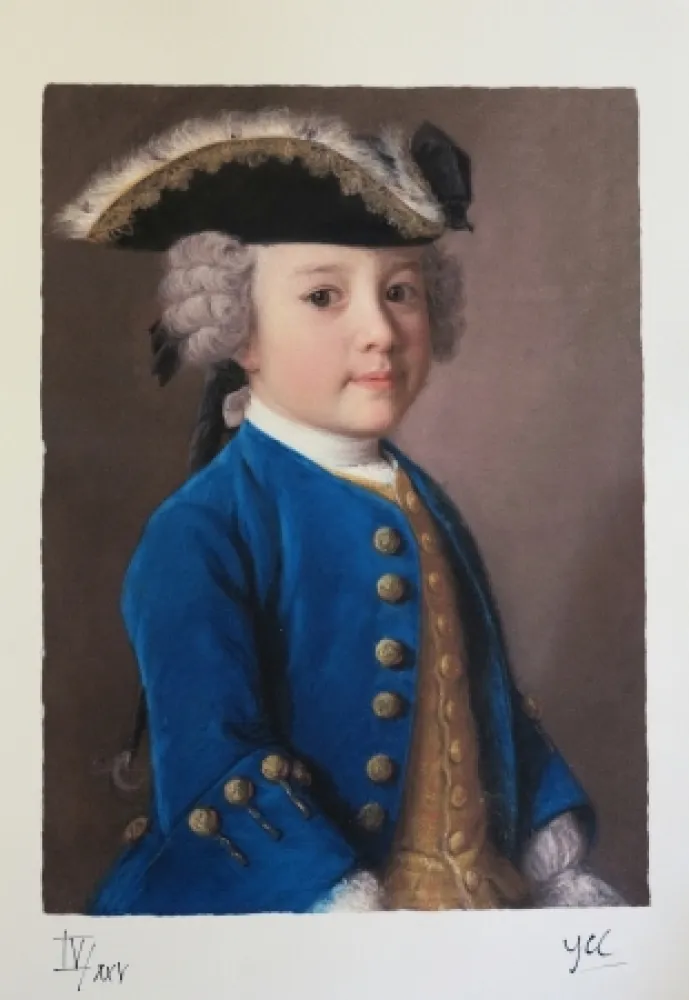 デジタル版画 Liotard - Jacques de Chapeaurouge - 1752