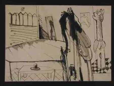 シルクスクリーン Llona - Sans titre