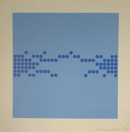 シルクスクリーン Loewensberg - Untitled