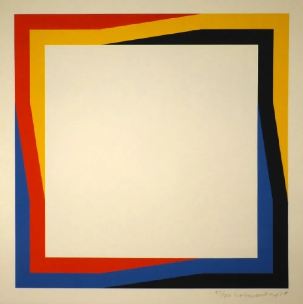 シルクスクリーン Loewensberg - Untitled