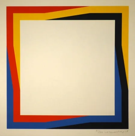 シルクスクリーン Loewensberg - Untitled