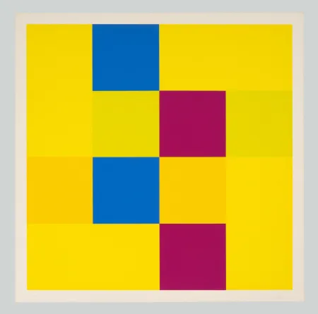 シルクスクリーン Lohse - Senza titolo