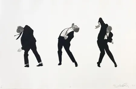 リトグラフ Longo - Men in the Cities, Tokyo, Seibu Department Stores, Ltd. I