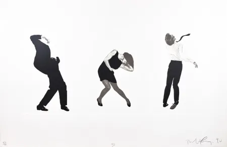 リトグラフ Longo - Men in the Cities, Tokyo, Seibu Department Stores, Ltd. III