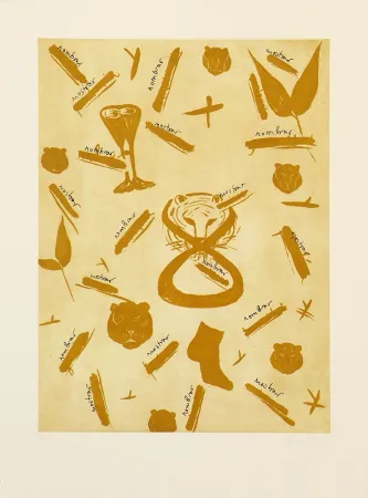 彫版 Lootz - Leaves I