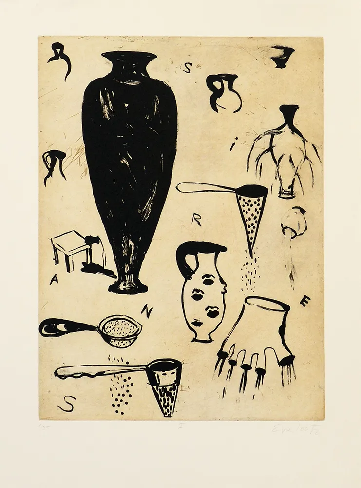 彫版 Lootz - Talking leaves I