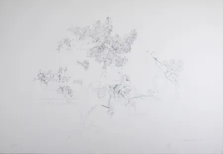 リトグラフ López Garcia - Composition