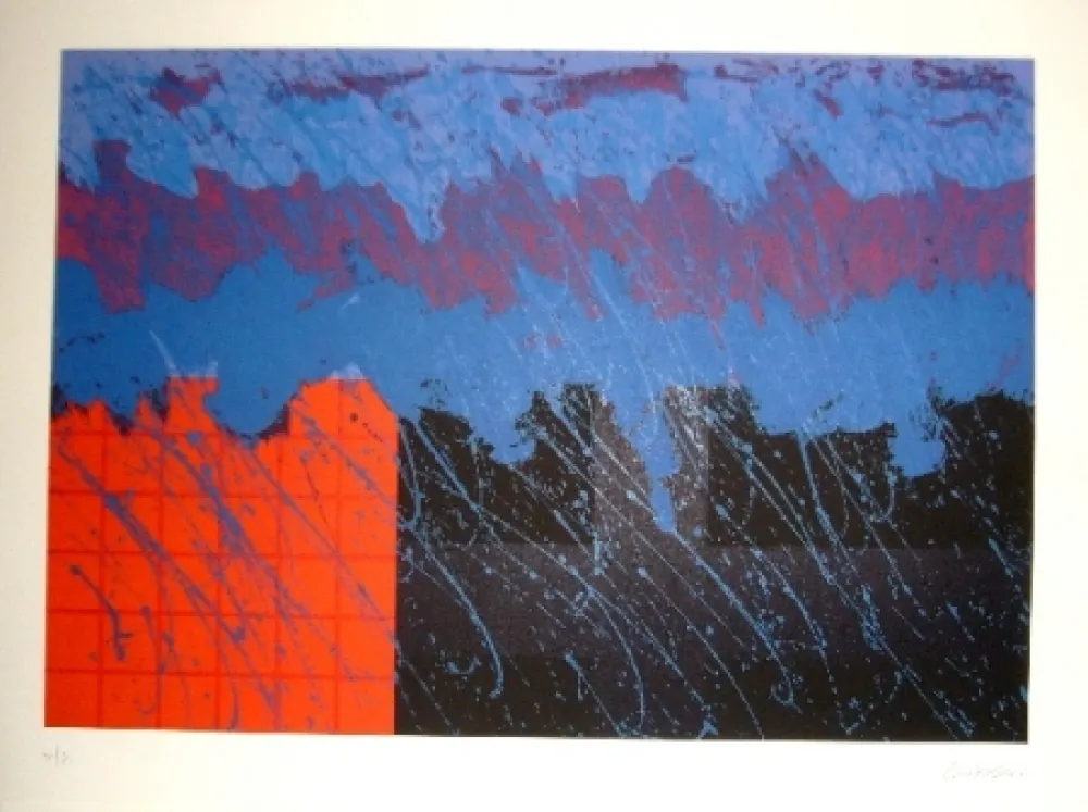 リトグラフ Lopez Osornio - La otra geometria 2