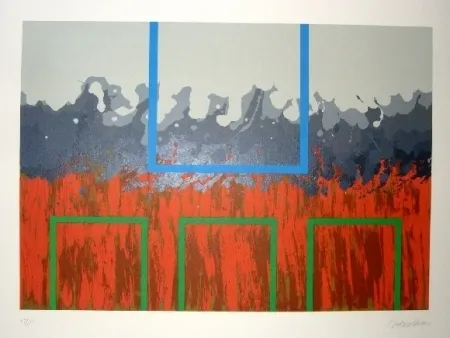 リトグラフ Lopez Osornio - La otra geometria 4