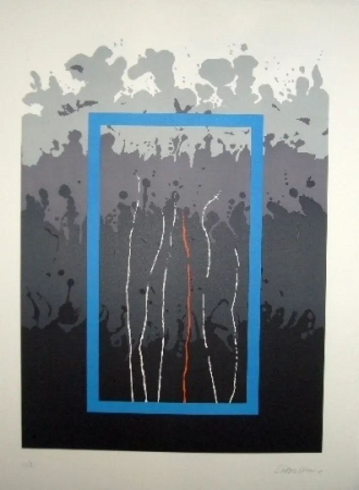 リトグラフ Lopez Osornio - La otra geometria 6