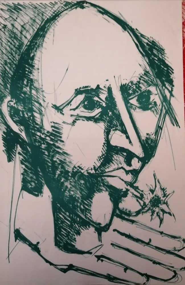 リトグラフ Lorjou - Bal des Fols chez MM. Wildenstein